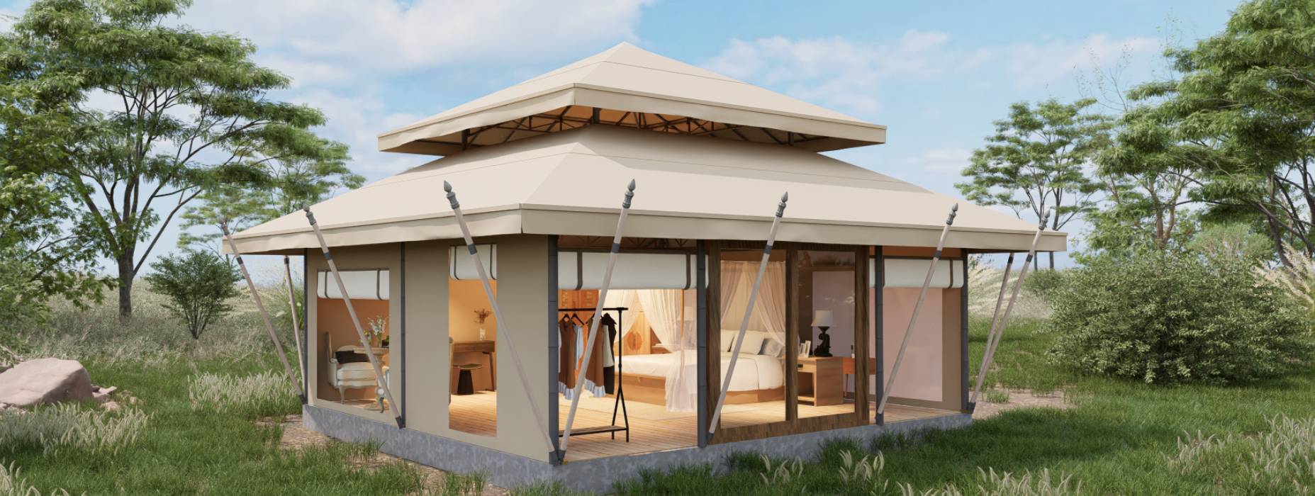 临邑县户外野奢帐篷